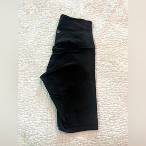 Lululemon 10” Biker Shorts black Size 6